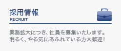 採用情報｜ENASES業務拡大につき、社員を募集いたします。明るく、やる気にあふれている方大歓迎！